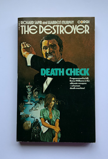 THE DESTROYER DEATH CHECK British Pulp fiction 1973